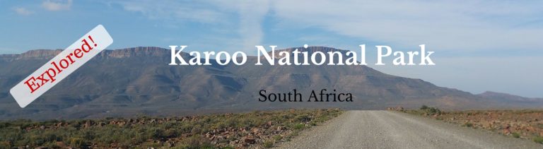 Exploring the Karoo National Park