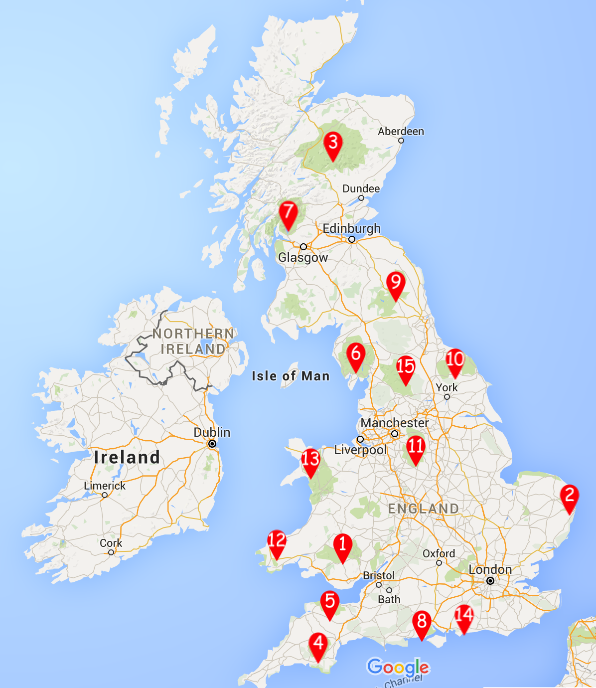 United Kingdom National Parks - National Parks Guy