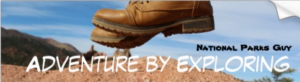 Adventure by Exploring, National Parks Guy, Shop, Bumper, Sticker